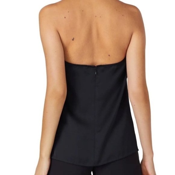 Jason Wu Front Bar Black Halter Top Size 12 - Picture 5 of 10